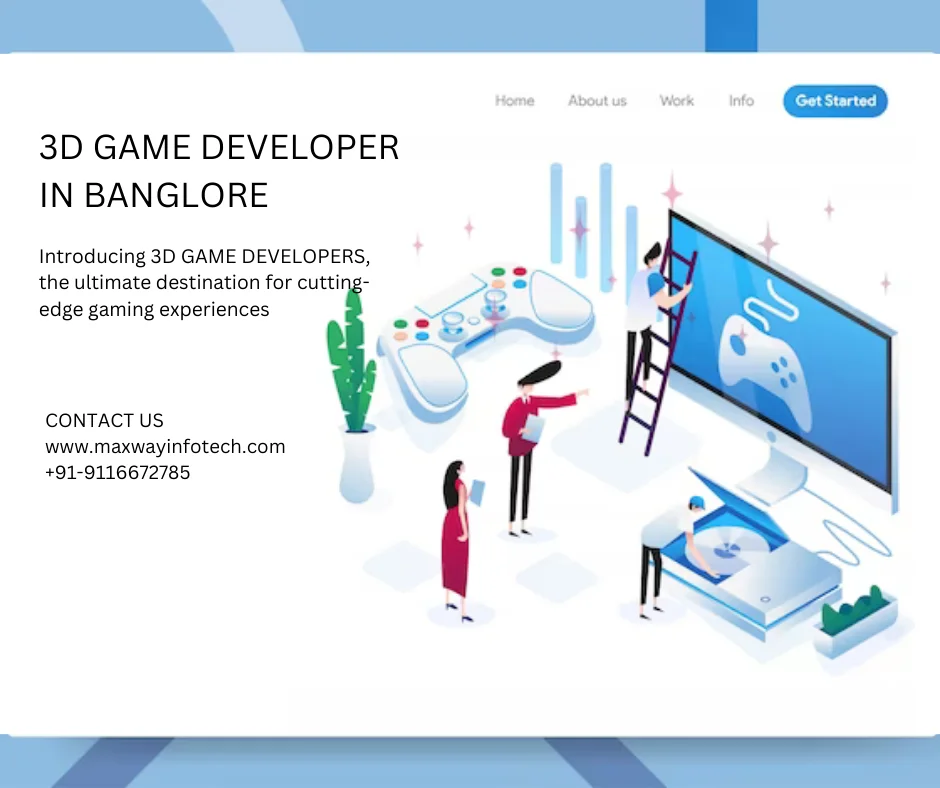 3D GAME DEVELOPER IN BANGLORE
