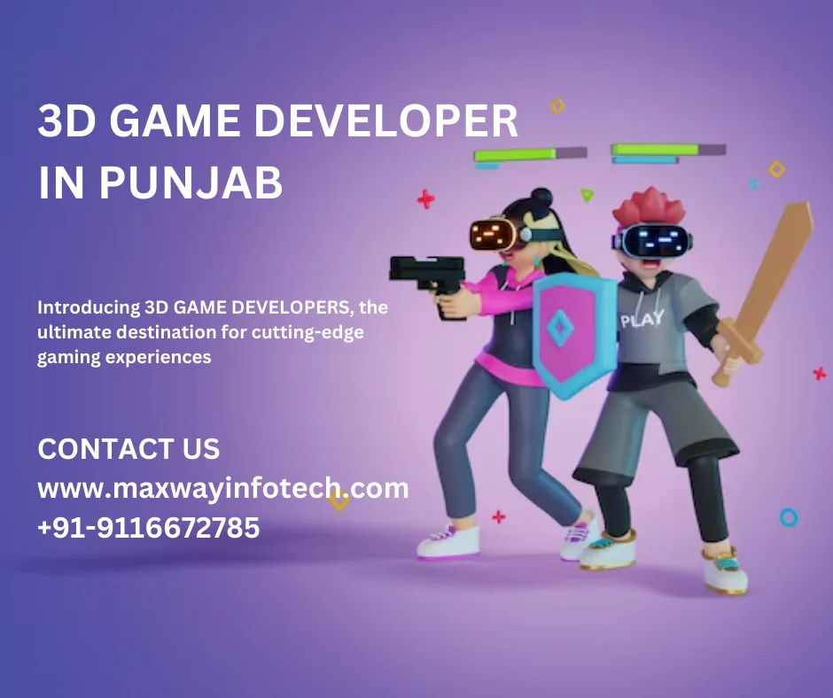 3D GAME DEVELOPER IN PUNJAB
