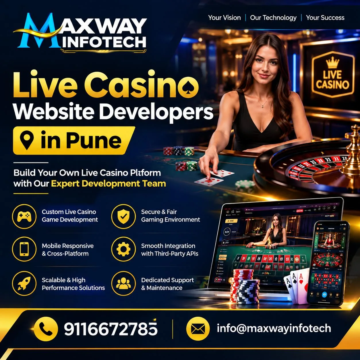 Best Live Casino Website Developers In Pune