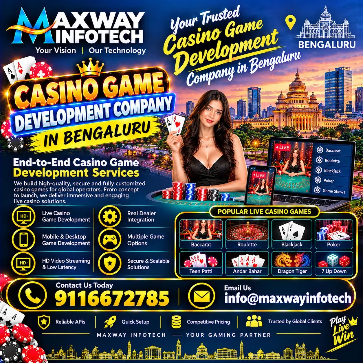 Casino Game Developments Company In Bengaluru