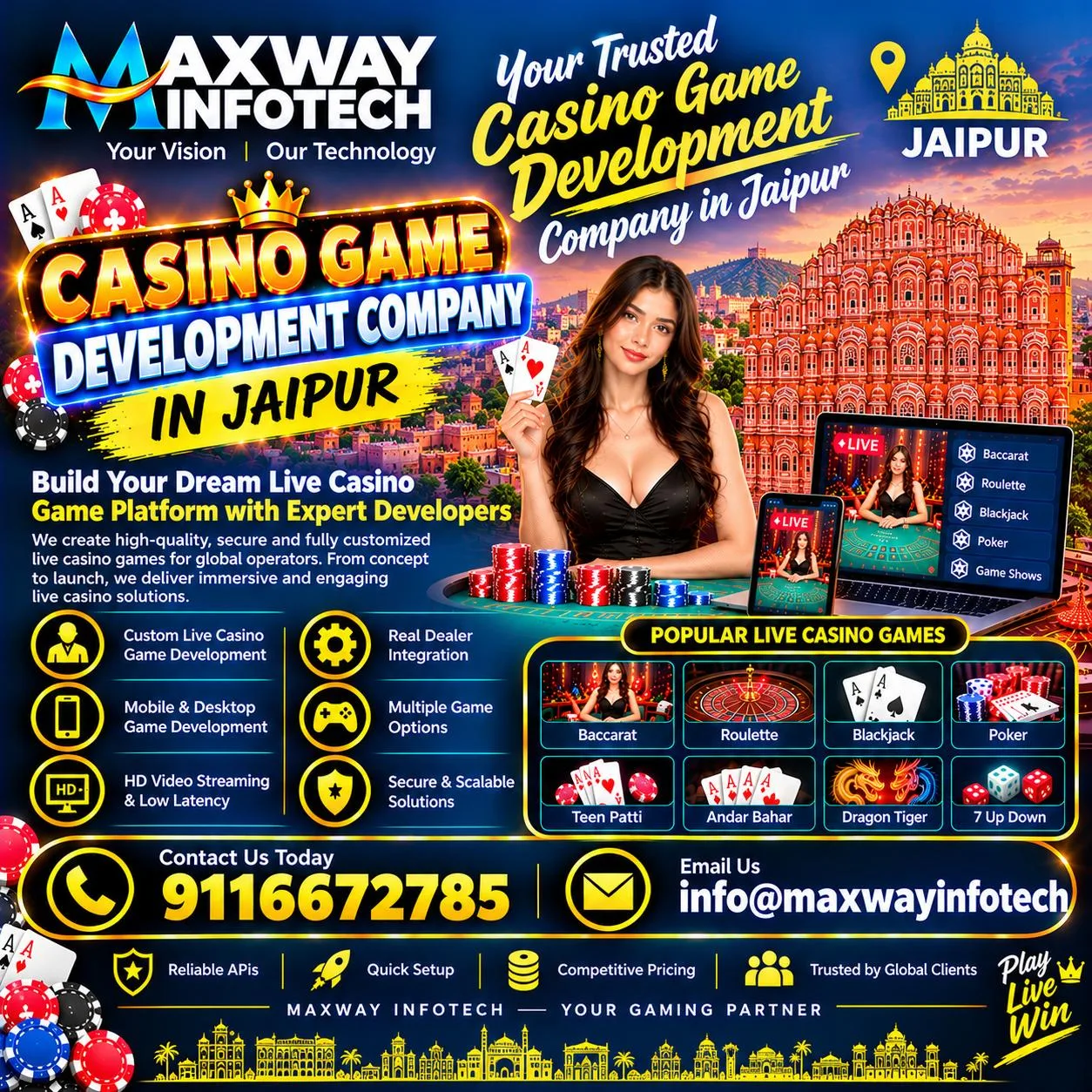 Casino Game Developments Company In Jaipur