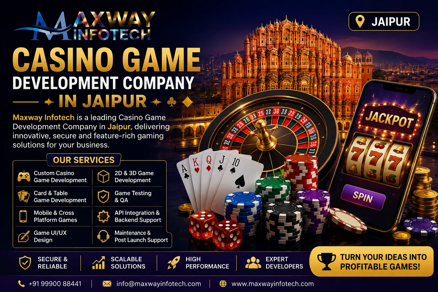 Casino game development company in jaipur