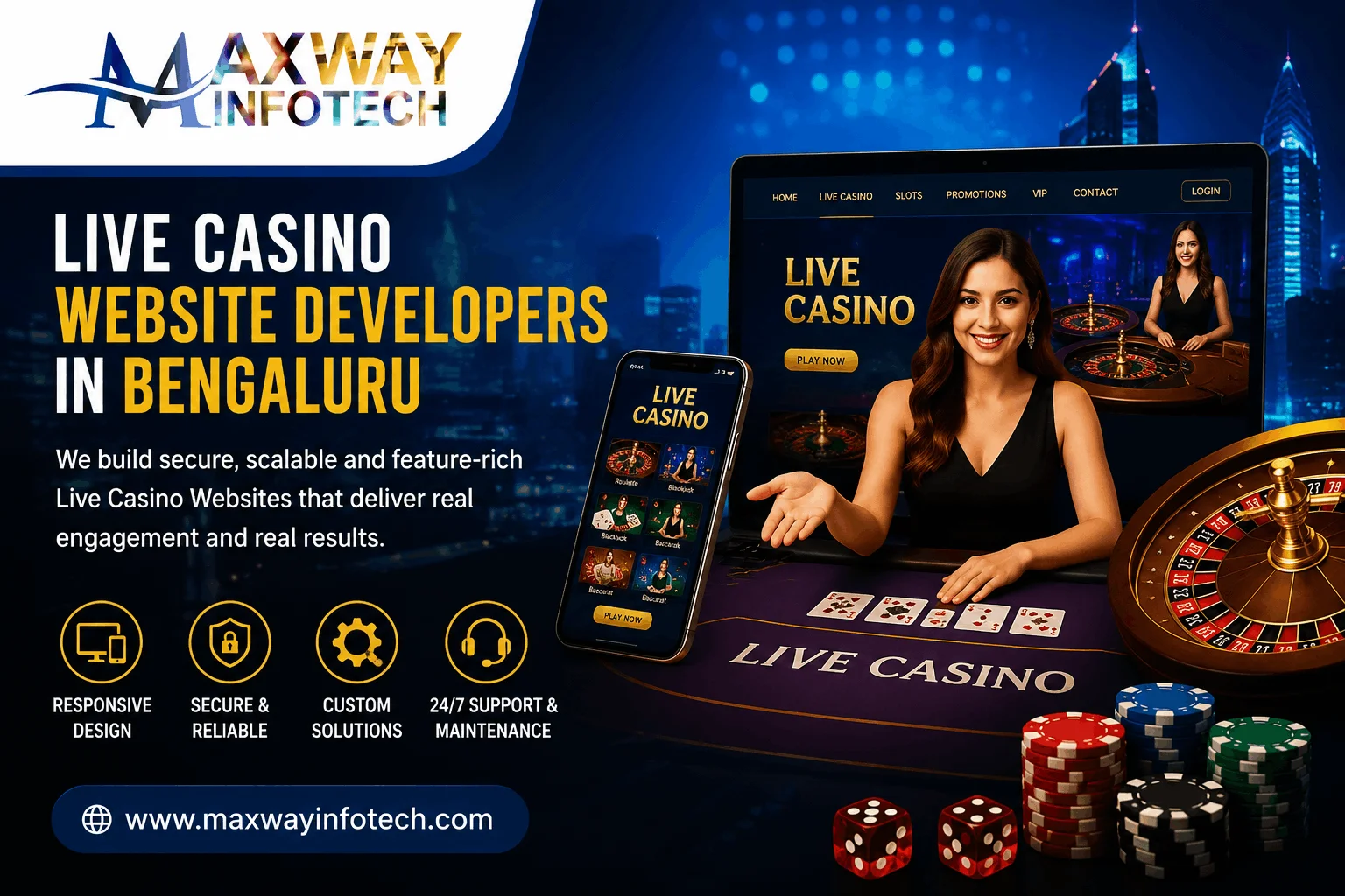 Live Casino Website Developers in Bengaluru