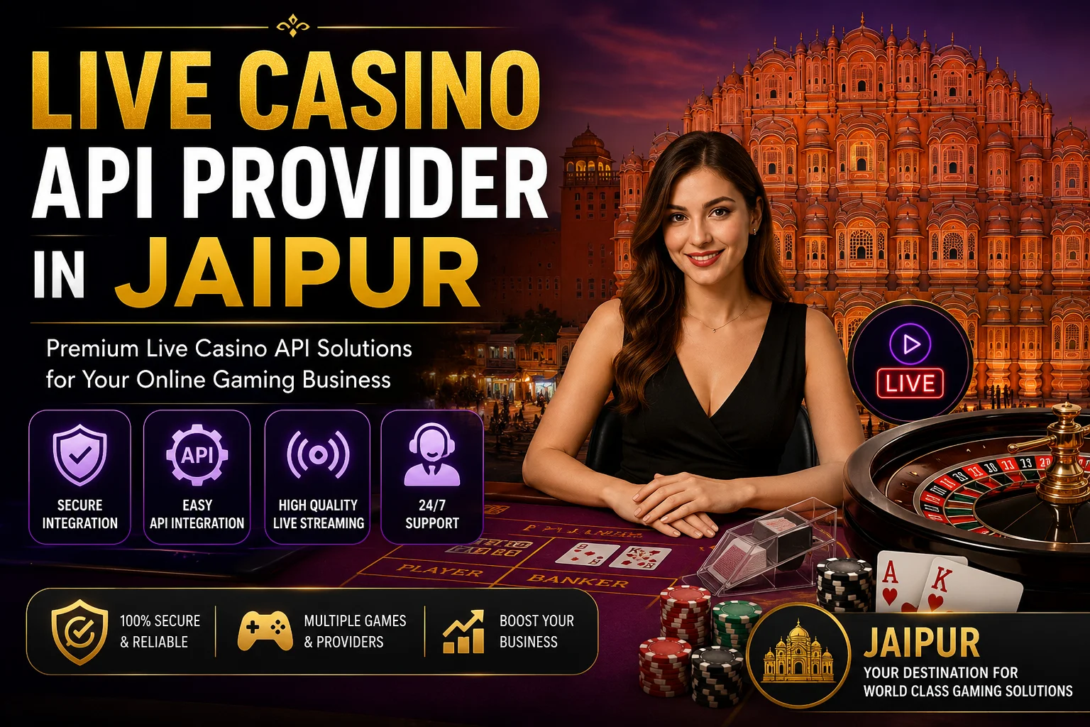 Live Casino API Provider in Jaipur