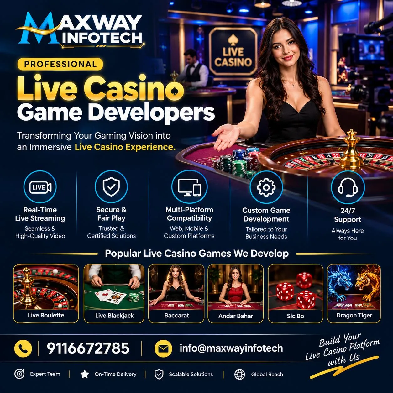 Live Casino Game Developer