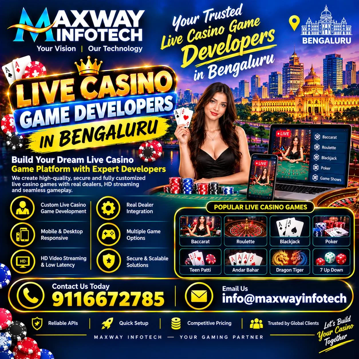 Live Casino Game Developers in Bengaluru