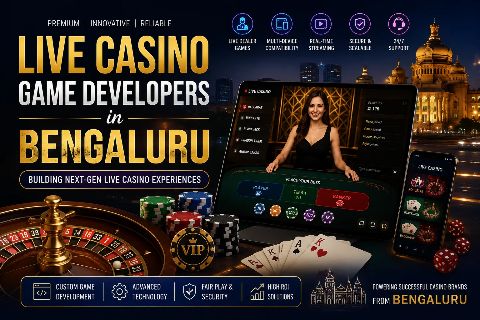 Live Casino game Developers in Bengaluru
