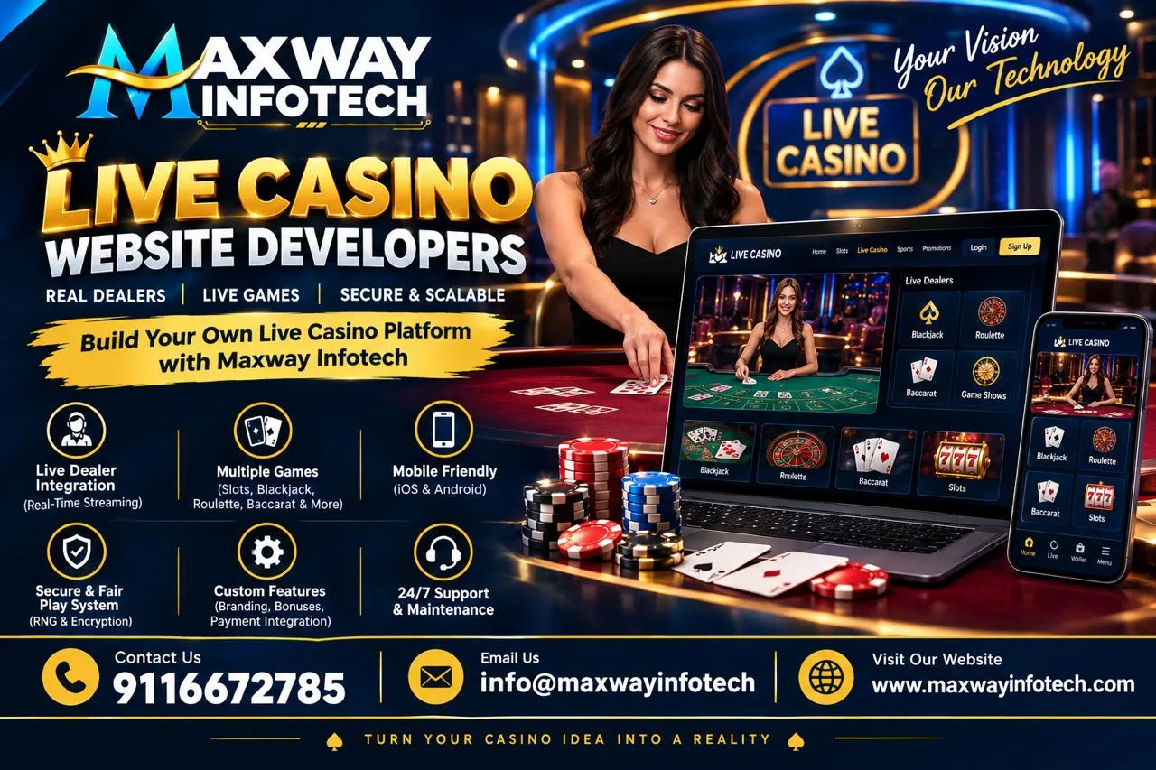 Live Casino Website Developer