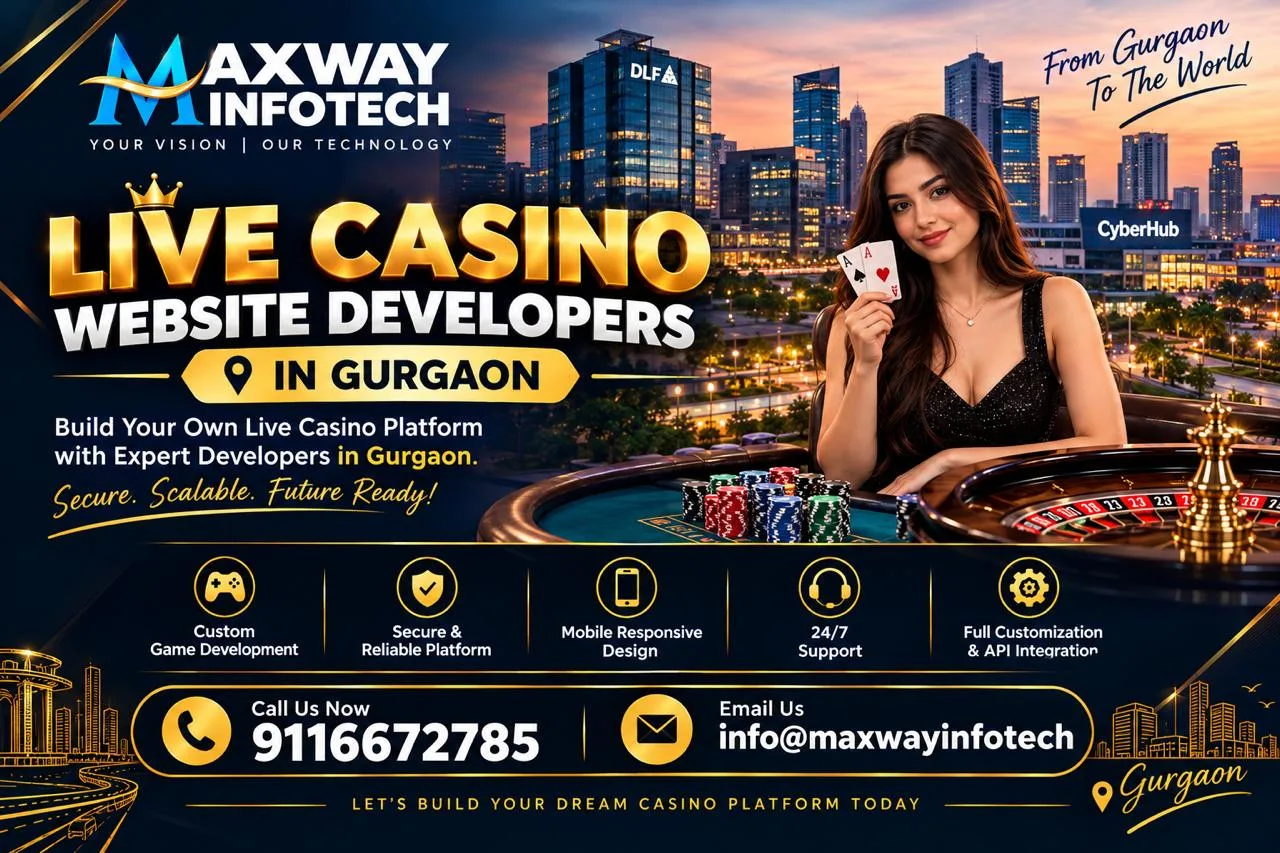 Live Casino Website Developer In Gurgaon