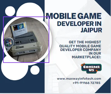 MOBILE GAME DEVELOPER IN JAIPUR