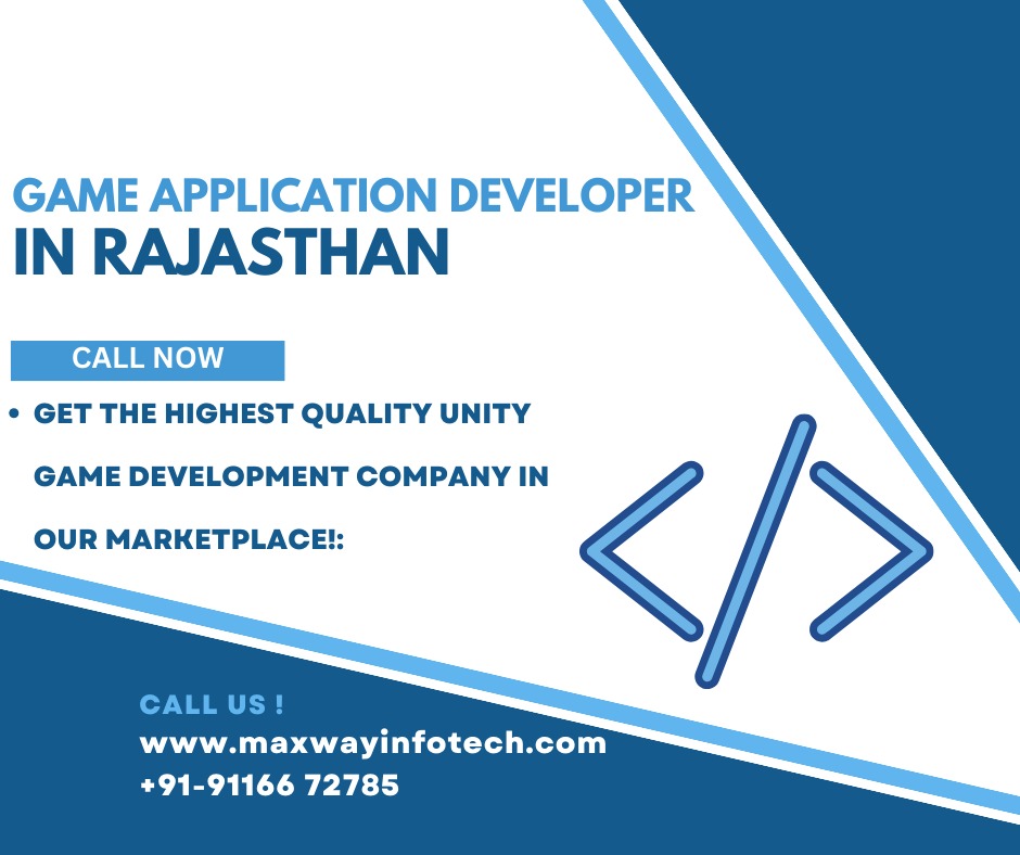 Game Application Developer in Rajasthan