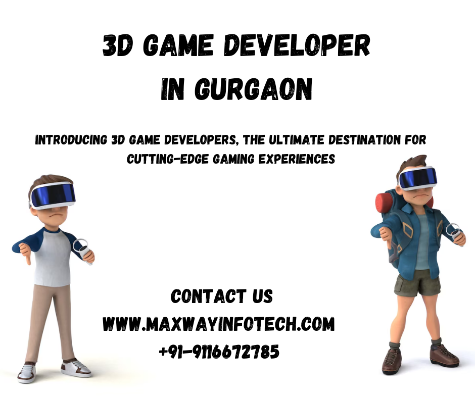 3D GAME DEVELOPER IN GURGAON