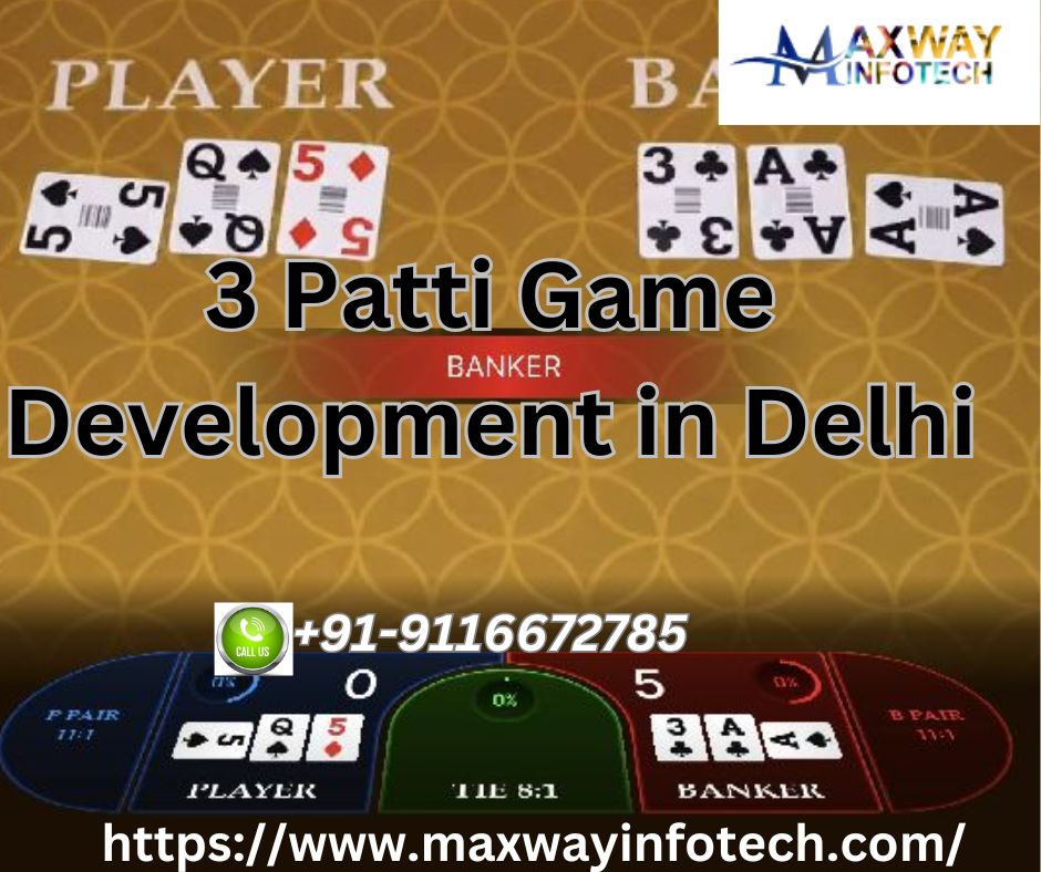 3 Patti Game Development in Delhi