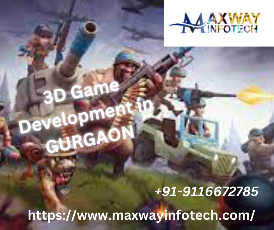 3D GAME Development IN GURGAON